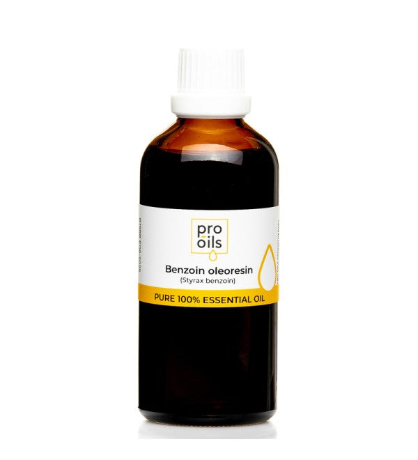 PRO-OILS Pourable Benzoin Essential Oil Bottle for Skincare and Respiratory Relief