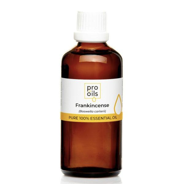 PRO-OILS Pure Frankincense Essential Oil Bottle for Skin Care and Meditation
