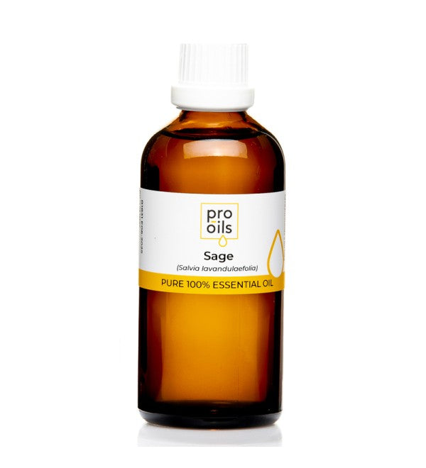 Sage Dalmation essential oil bottle for cleansing and purifying