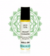 Pro Oils Heart Chakra roll-on essential oil bottle with a green mandala design on a white background