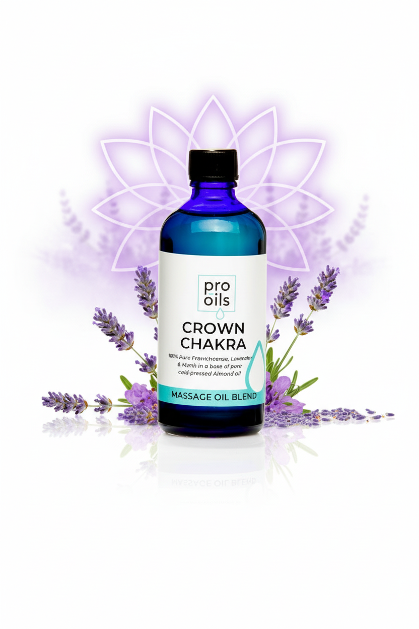 Chakra Crown – Wisdom Massage &amp; Body Oil