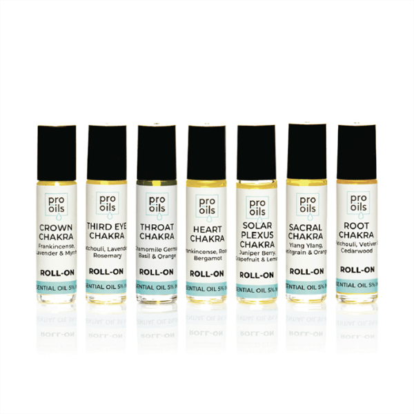 Chakra Balancing Essential Oil Roll-On Sets offered by Pro Oils Aromatheraphy from Australia