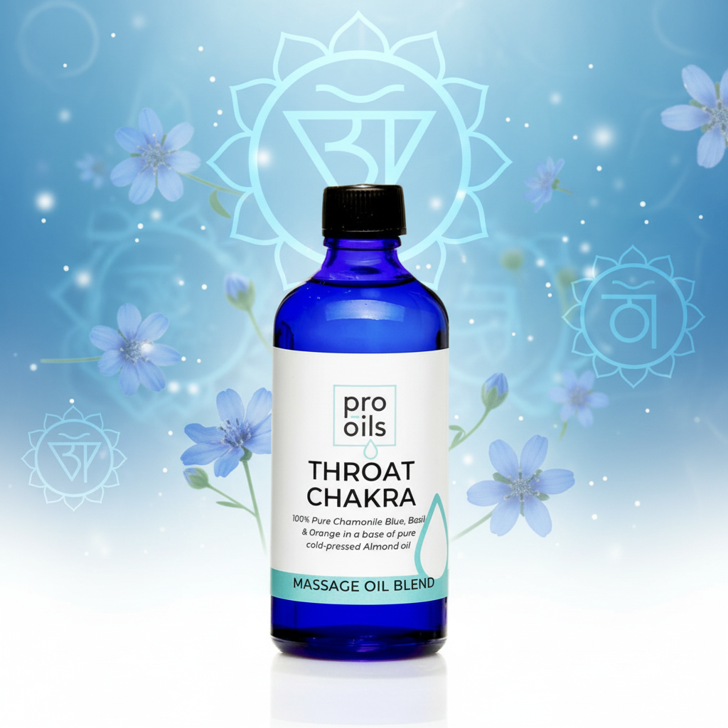 Chakra Throat – Expansion Massage &amp; Body Oil