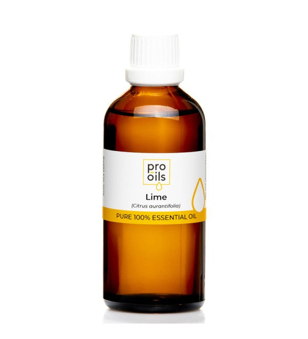 Lime Essential Oil Bottle - Pro-Oils from Australia 