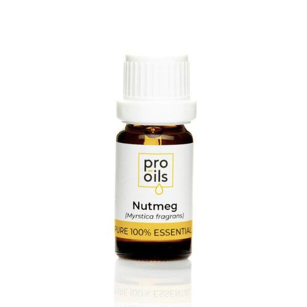 Nutmeg essential oil bottle for aromatherapy and relaxation