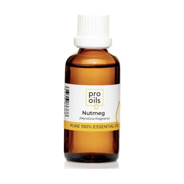 Nutmeg essential oil bottle for aromatherapy and relaxation