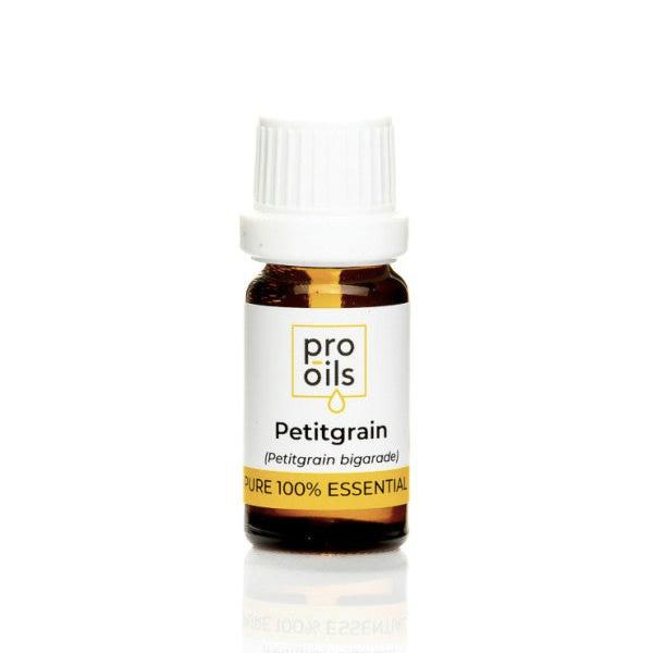 Petitgrain essential oil bottle for stress relief and emotional balance