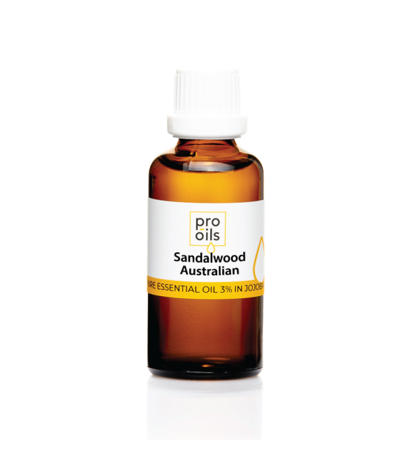 Pro Oils Australian Sandalwood essential oil for relaxation and skincare, 100% Australian made