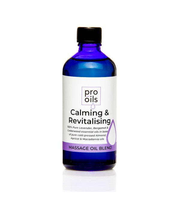 Pro-Oils Calming &amp; Revitalising Massage Blend – soothing massage oil