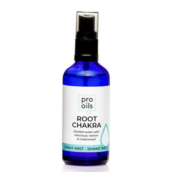 Pro Oils Chakra Spritz Root Stability - Professional-grade essential oil mist for retailers and wholesalers