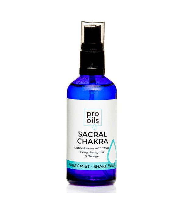 Pro Oils Chakra Spritz Sacral Happiness - Professional-grade essential oil mist for retailers and wholesalers