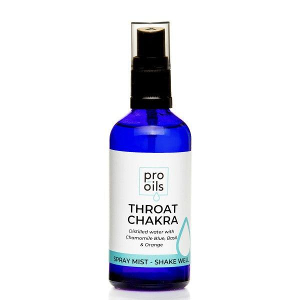 Pro Oils Chakra Spritz Throat Expansion - Professional-grade essential oil mist for enhancing communication