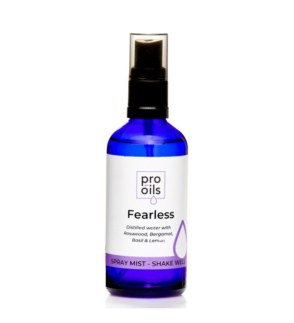 Pro Oils Fearless Spray Mist, Australian-made premium essential oil spray for confidence and courage