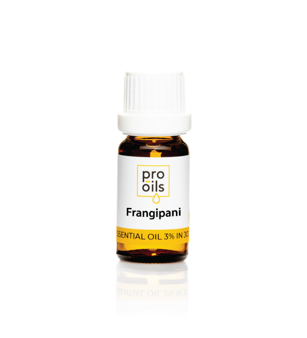 Pro Oils Frangipani Essential Oil for relaxation and mood enhancement, 100% Australian made