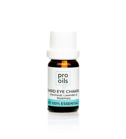 Pro Oils Third Eye Intuitive Blend essential oil promoting clarity and insight, 100% Australian owned.