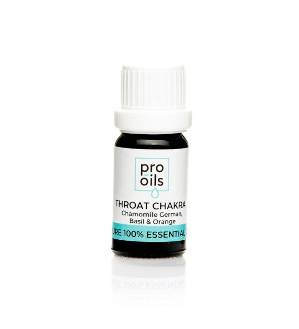 Pro Oils Throat Expansion Blend essential oil for enhancing voice and communication, 100% Australian owned