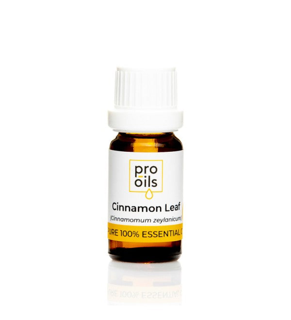 PRO-OILS Pure Cinnamon Leaf Essential Oil for Mood and Circulation Support