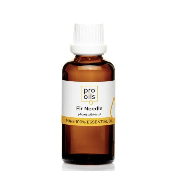 PRO-OILS Pure Fir Needle Essential Oil Bottle for Stress Relief and Respiratory Health