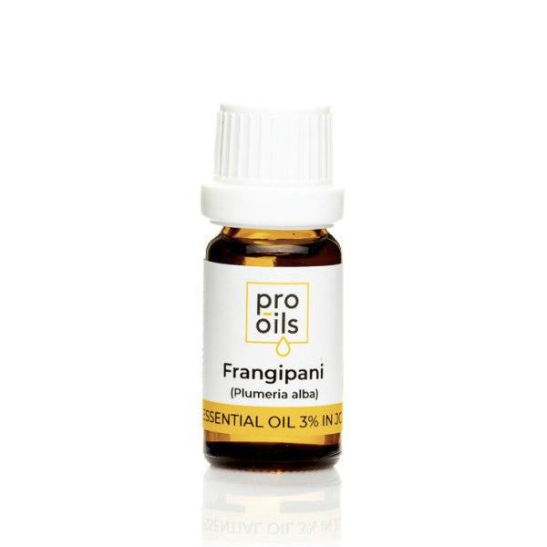 PRO-OILS Pure Frangipani Essential Oil Bottle for Relaxation and Skin Care