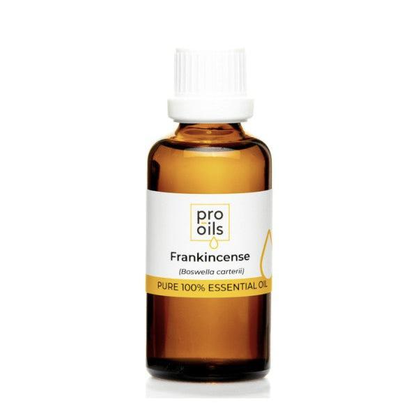 PRO-OILS Pure Frankincense Essential Oil Bottle for Skin Care and Meditation