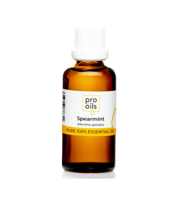 Spearmint essential oil for energy boost and skincare