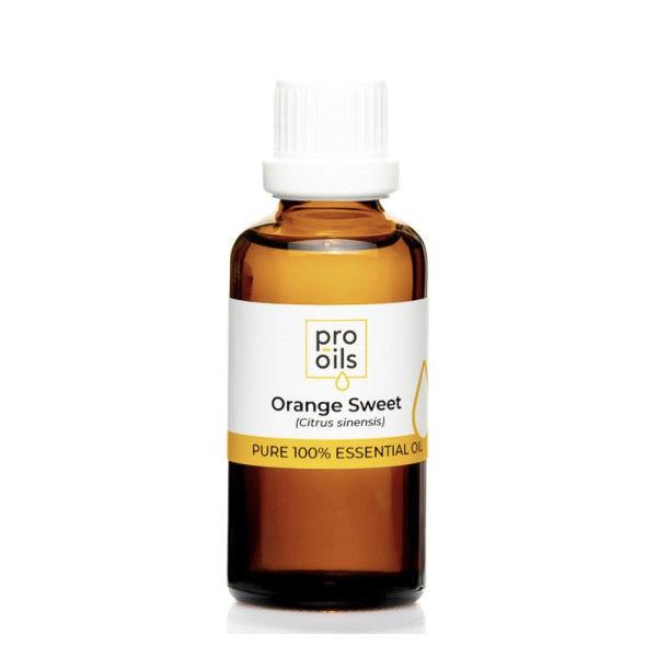 Sweet Orange essential oil bottle for aromatherapy and mood enhancement